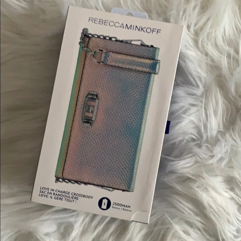 Rebecca Minkoff Holographic Charger Crossbody - Picture 8 of 8